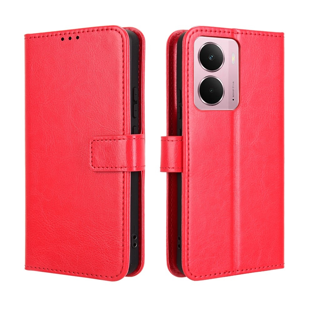 Őrült könyvtáska a Realme 14 5G-hez - piros