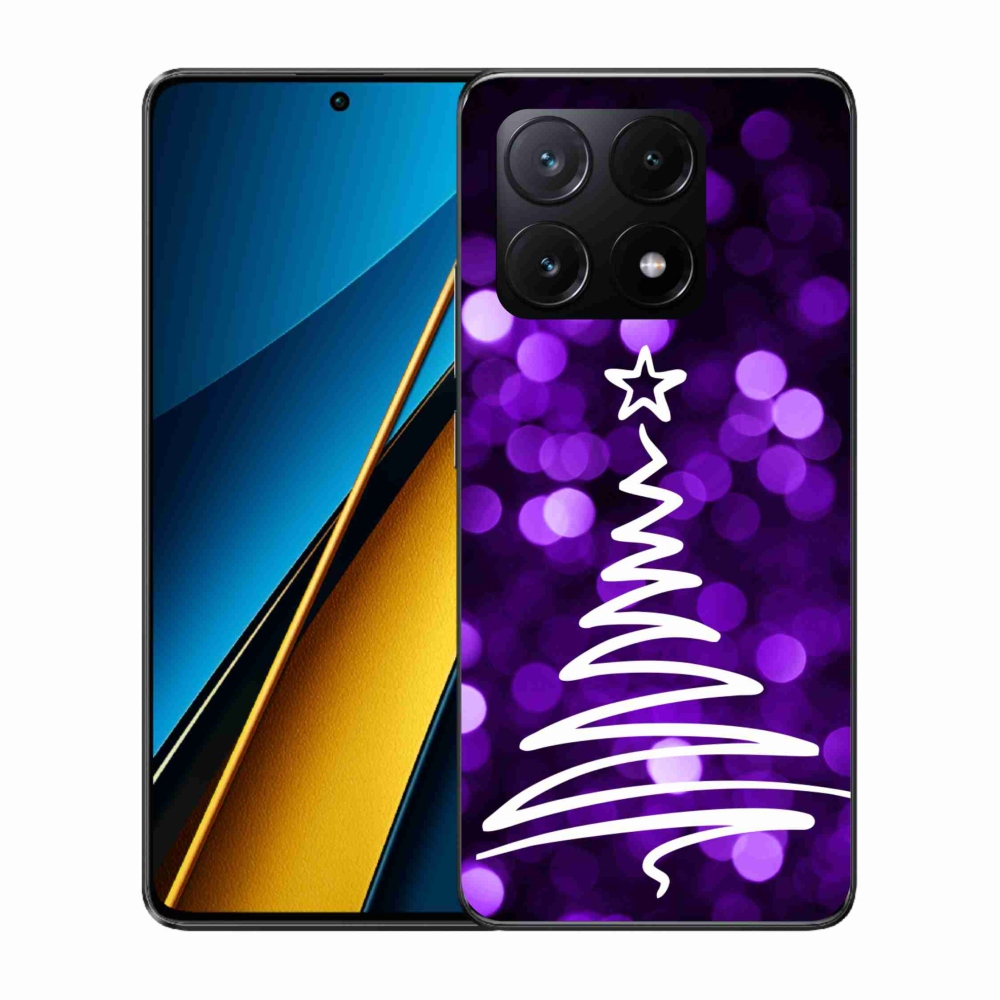 Gél borítás mmCase a Xiaomi Poco X6 Pro 5G számára - fa