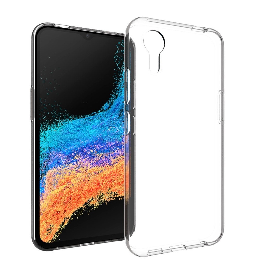 Átlátszó zselés tok Samsung Galaxy Xcover 7 készülékhez - átlátszó
