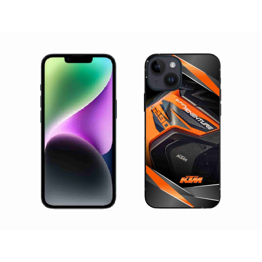 Zselés borítás mmCase iPhone 14 készülékhez - motoros ktm