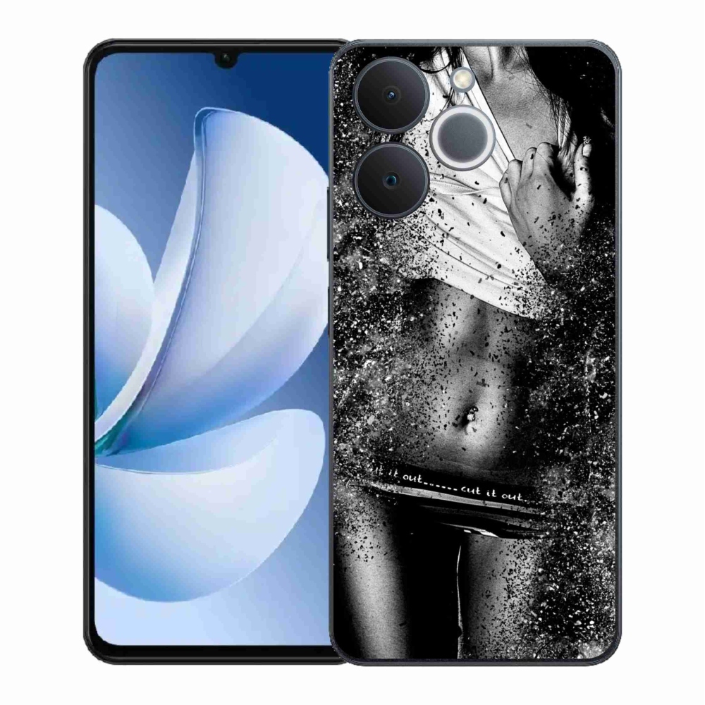 Gél borítás mmCase a Realme Note 70T-hez - szexi nő 1