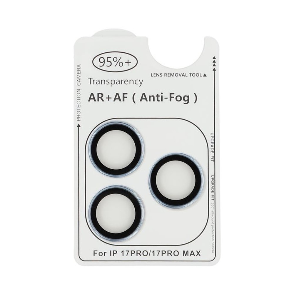 Ultra HD kamera lencse üveg iPhone 17 Pro/17 Pro Max készülékhez (különálló szemüveg) - világoskék