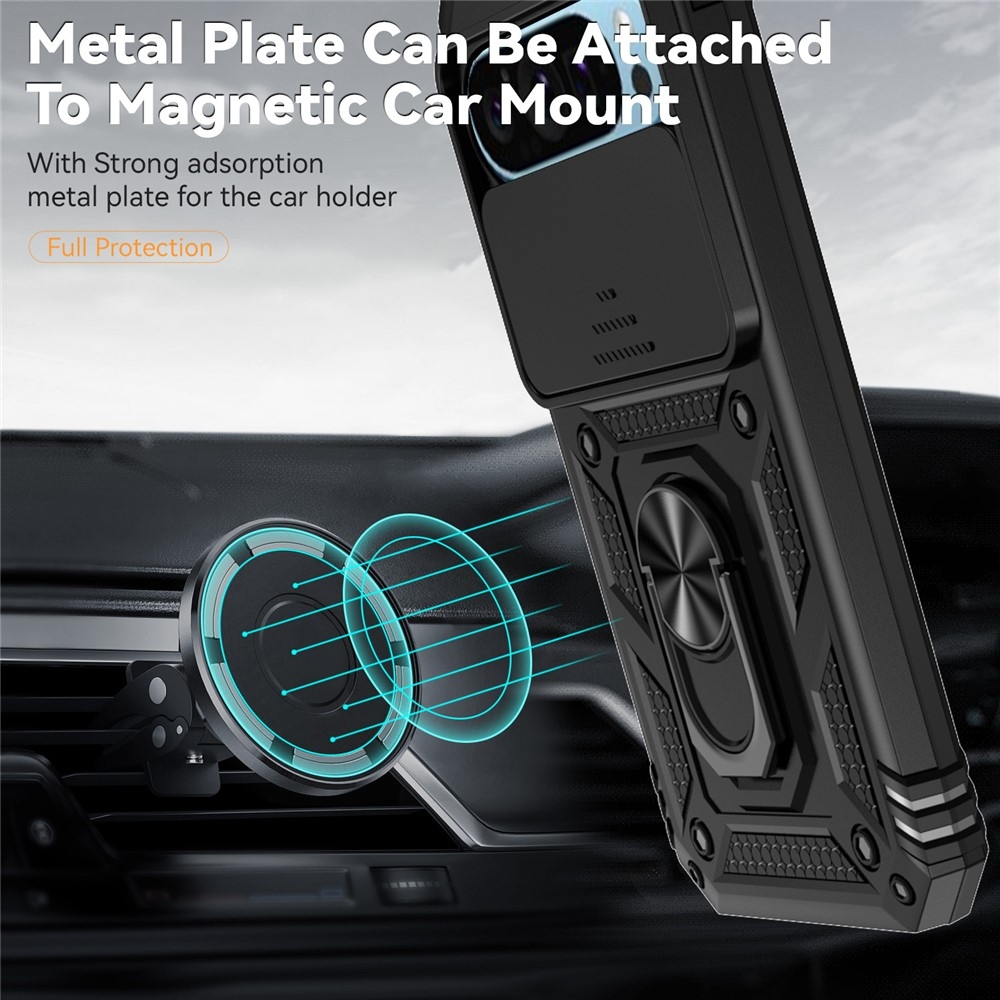 Csúszásálló borítás a Google Pixel 10 Pro/Pixel 10/9 Pro/9 készülékhez - fekete