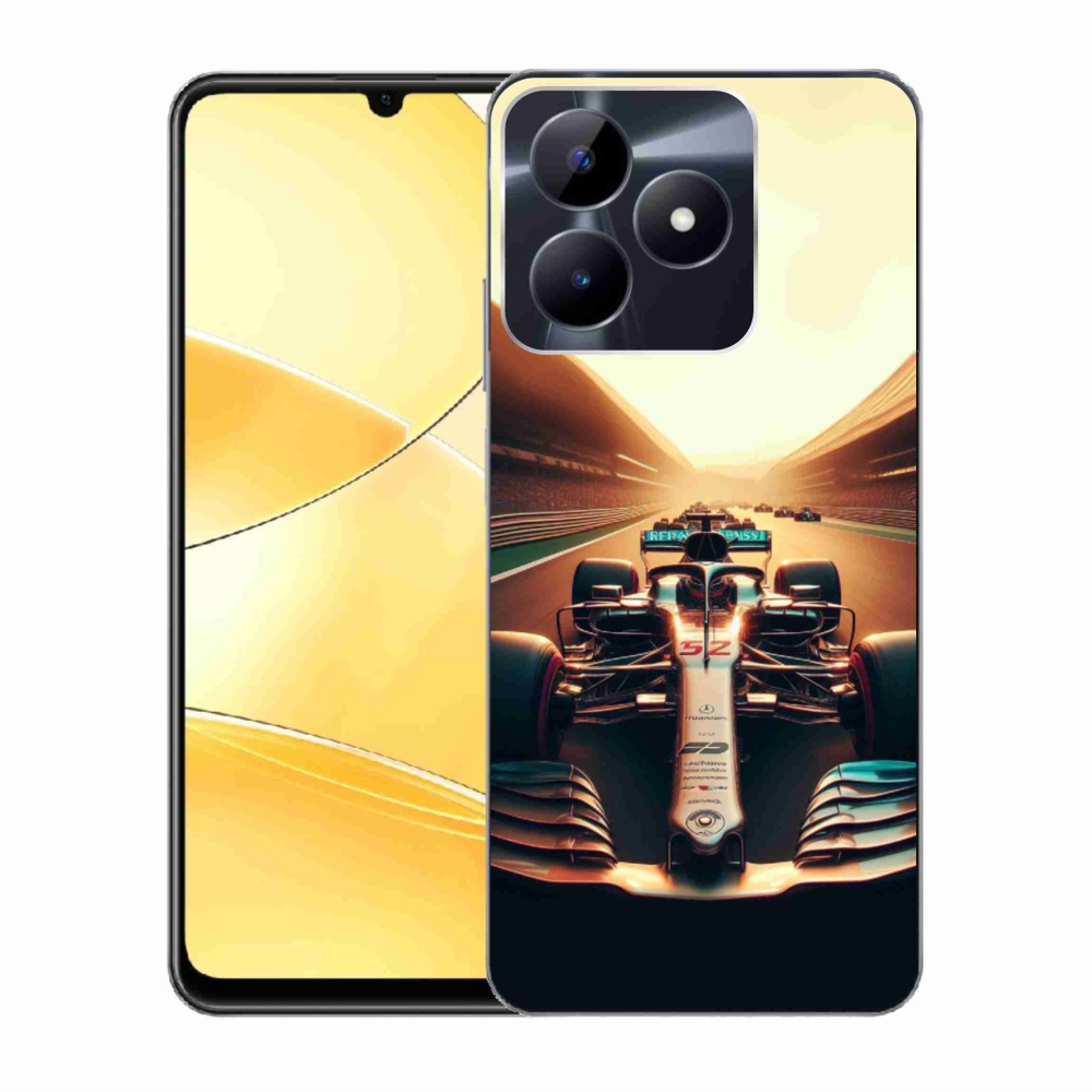 Zselés borítás mmCase a Realme C51/C53 készülékhez - formula 1