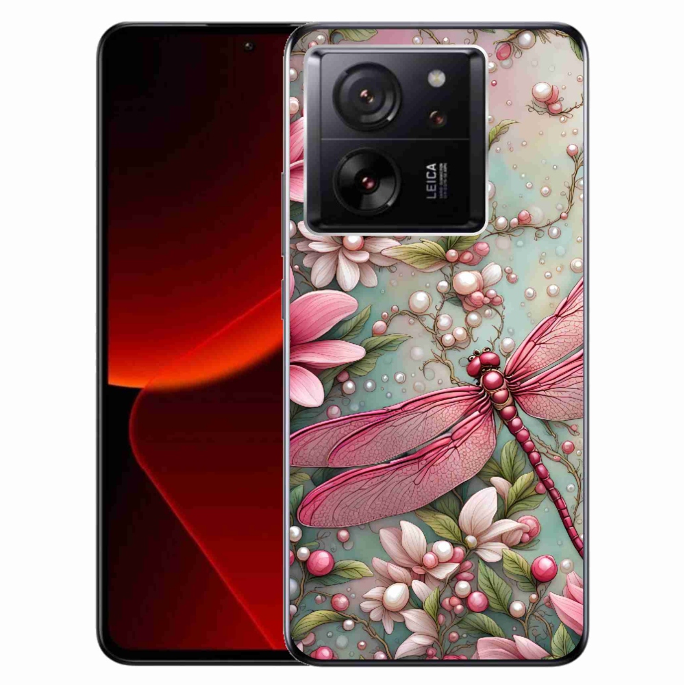 Gél borítás mmCase a Xiaomi 13T/13T Pro készülékhez - szitakötő