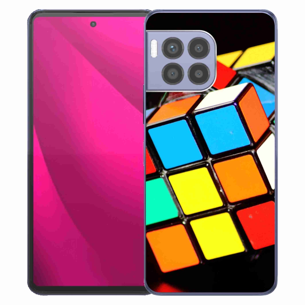 Zselés borítás mmCase a T-Mobile T Phone 2 Pro készülékhez - Rubik-kocka