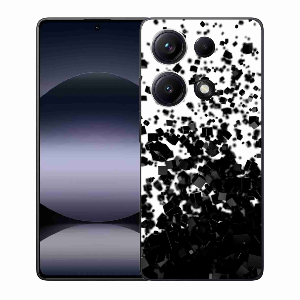 Gél borítás mmCase a Xiaomi Redmi Note 14S-hez - absztrakt minta 1