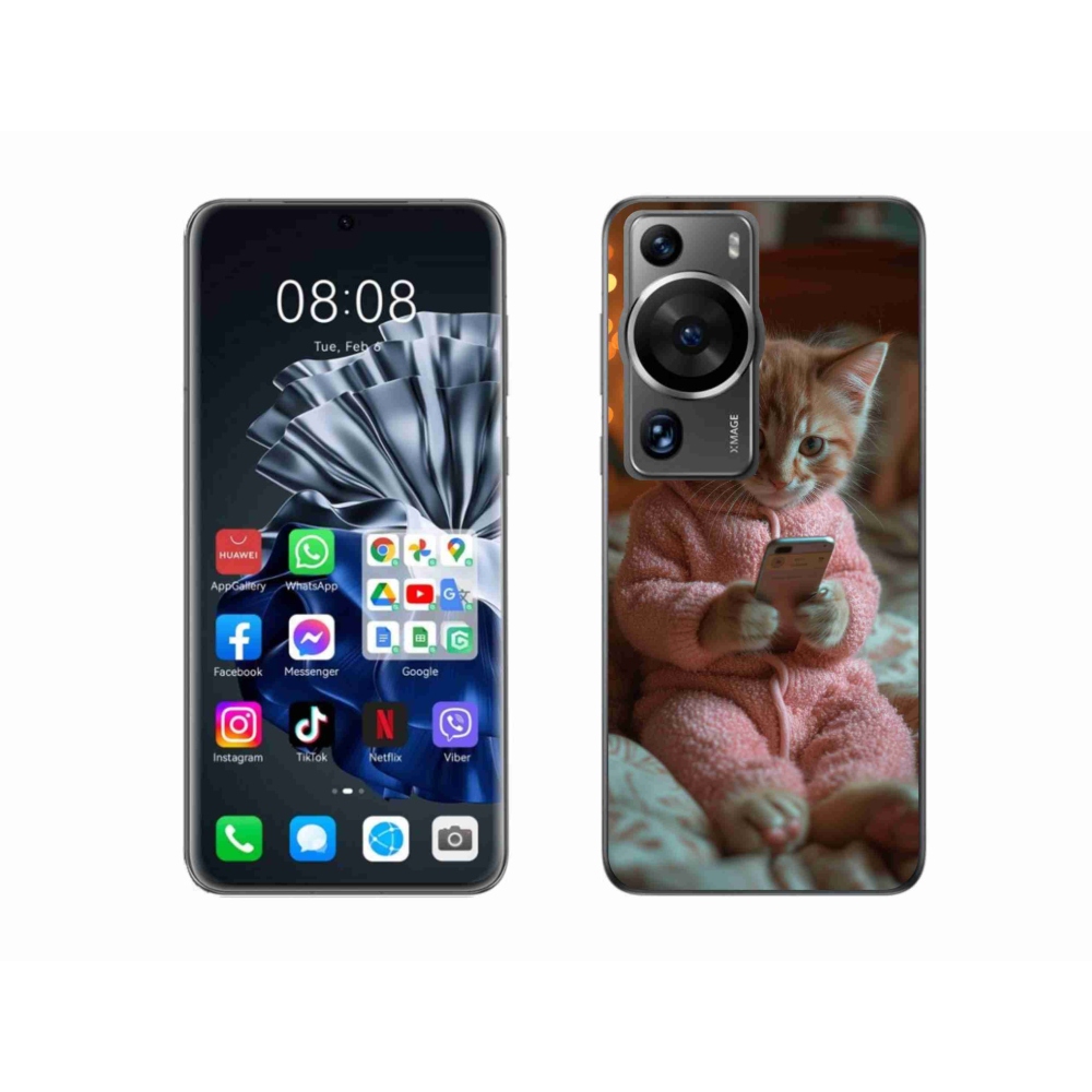 Gél borítás mmCase a Huawei P60 Pro - baba mobilhoz