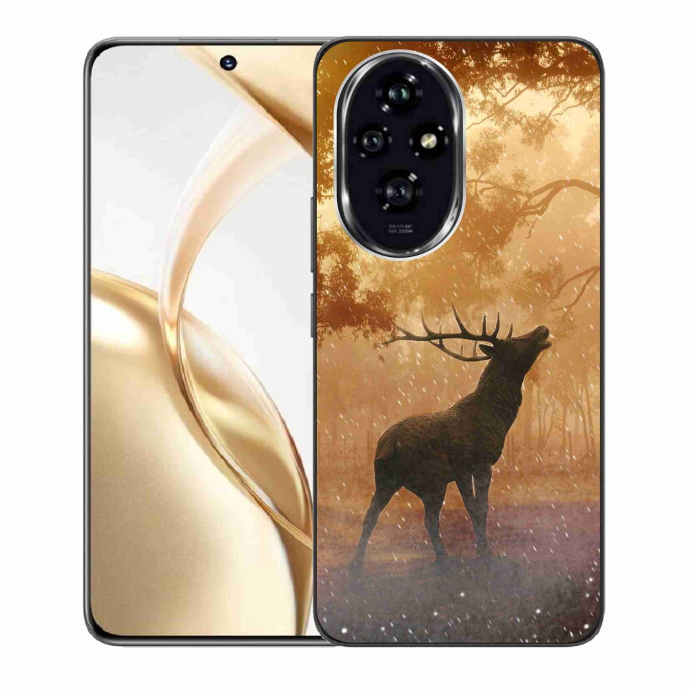 Zselés borítás mmCase a Honor 200 5G készülékhez - szarvasok a szarvasbőgésben