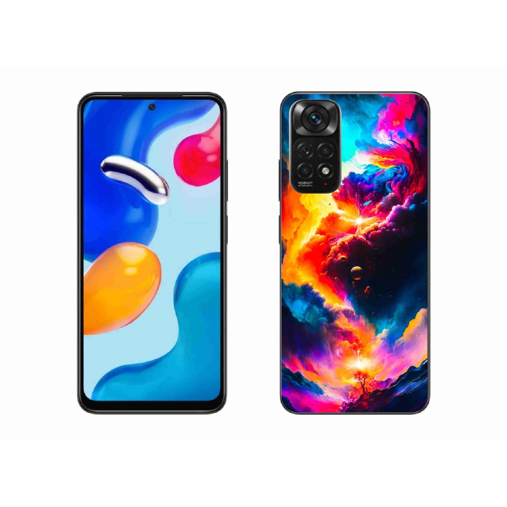 Gél borítás mmCase a Xiaomi Redmi Note 11S 4G-hez - absztrakt motívum