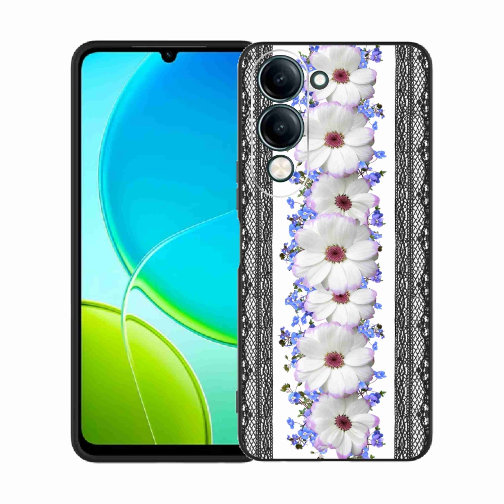 Gél borító mmCase a Vivo Y29s 5G-hez - virágok 8