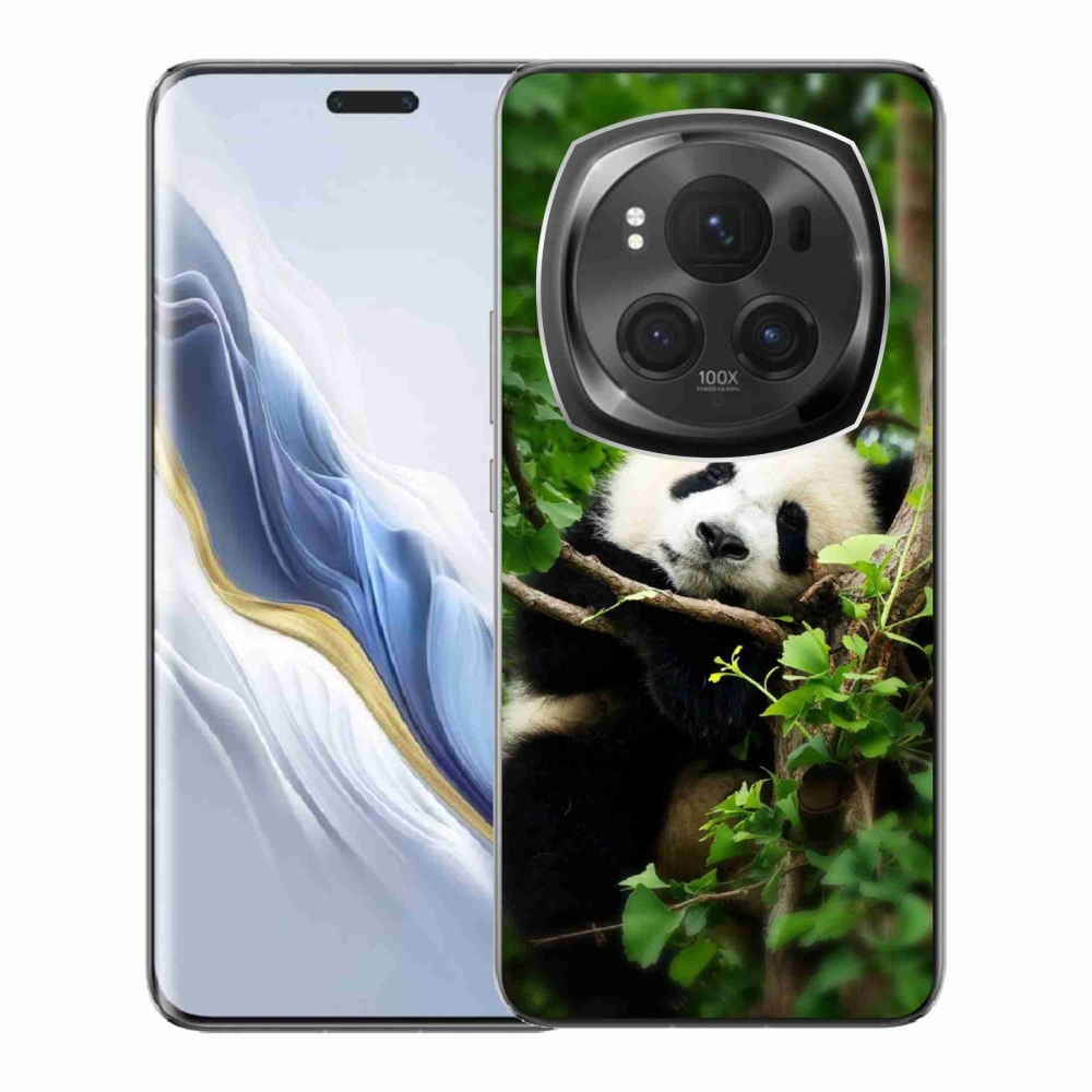 Gél borítás mmCase a Honor Magic 6 Pro 5G készülékhez - panda