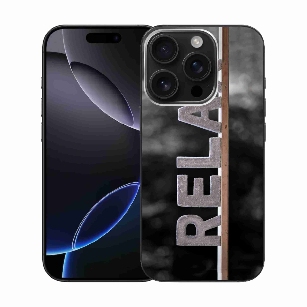 Zselés borítás mmCase iPhone 16 Pro készülékhez - relax 1