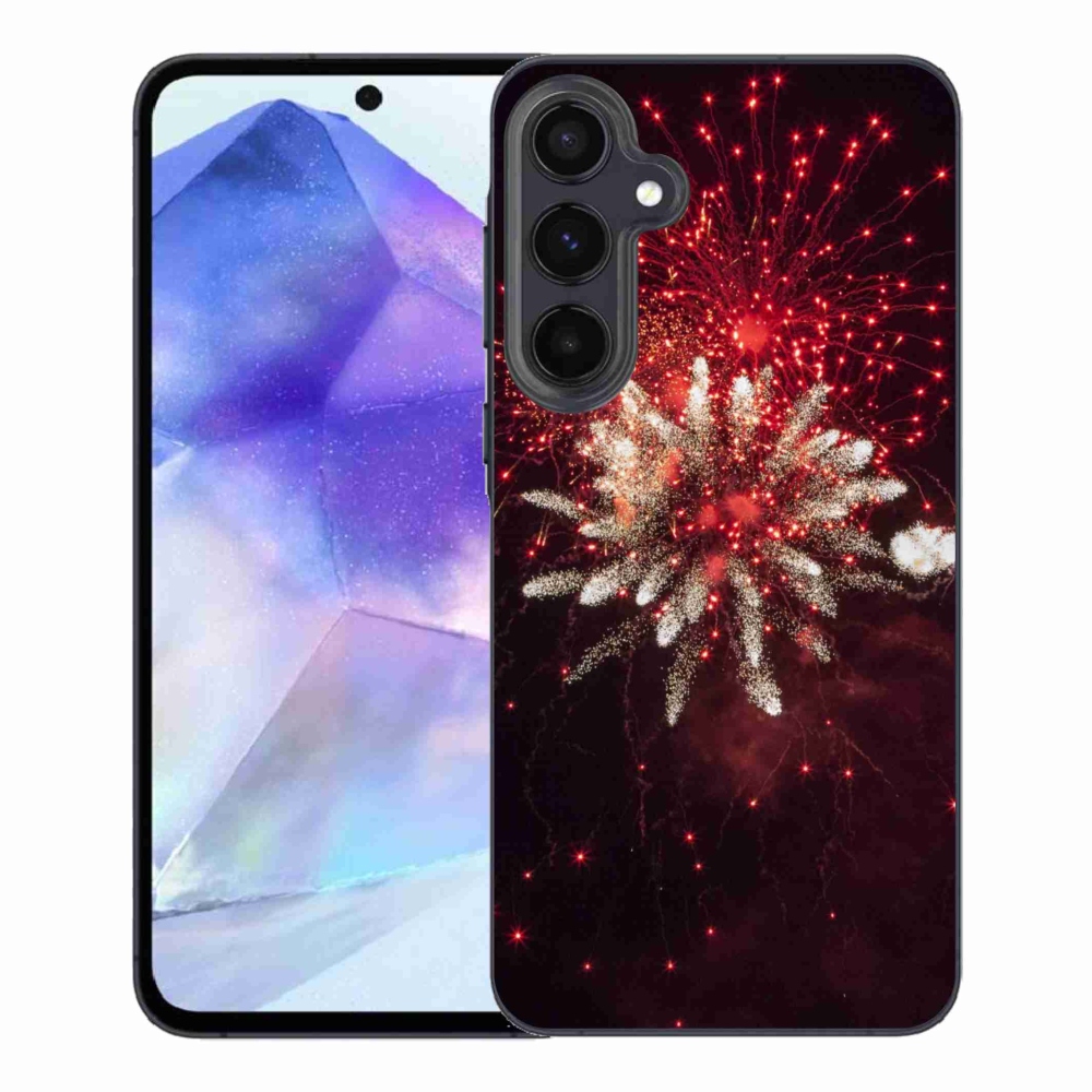 Gél borítás mmCase Samsung Galaxy A55 5G - tűzijáték