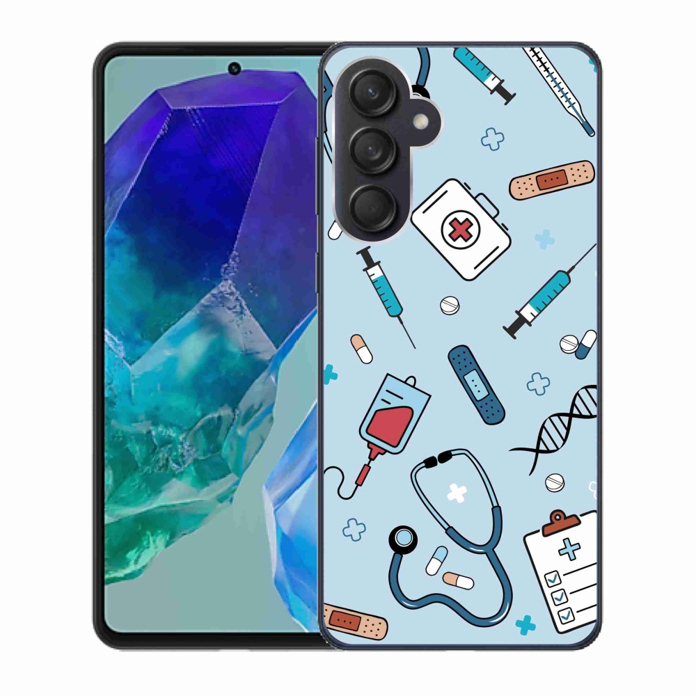 Zselés borítás mmCase Samsung Galaxy M55 5G - egészség 1