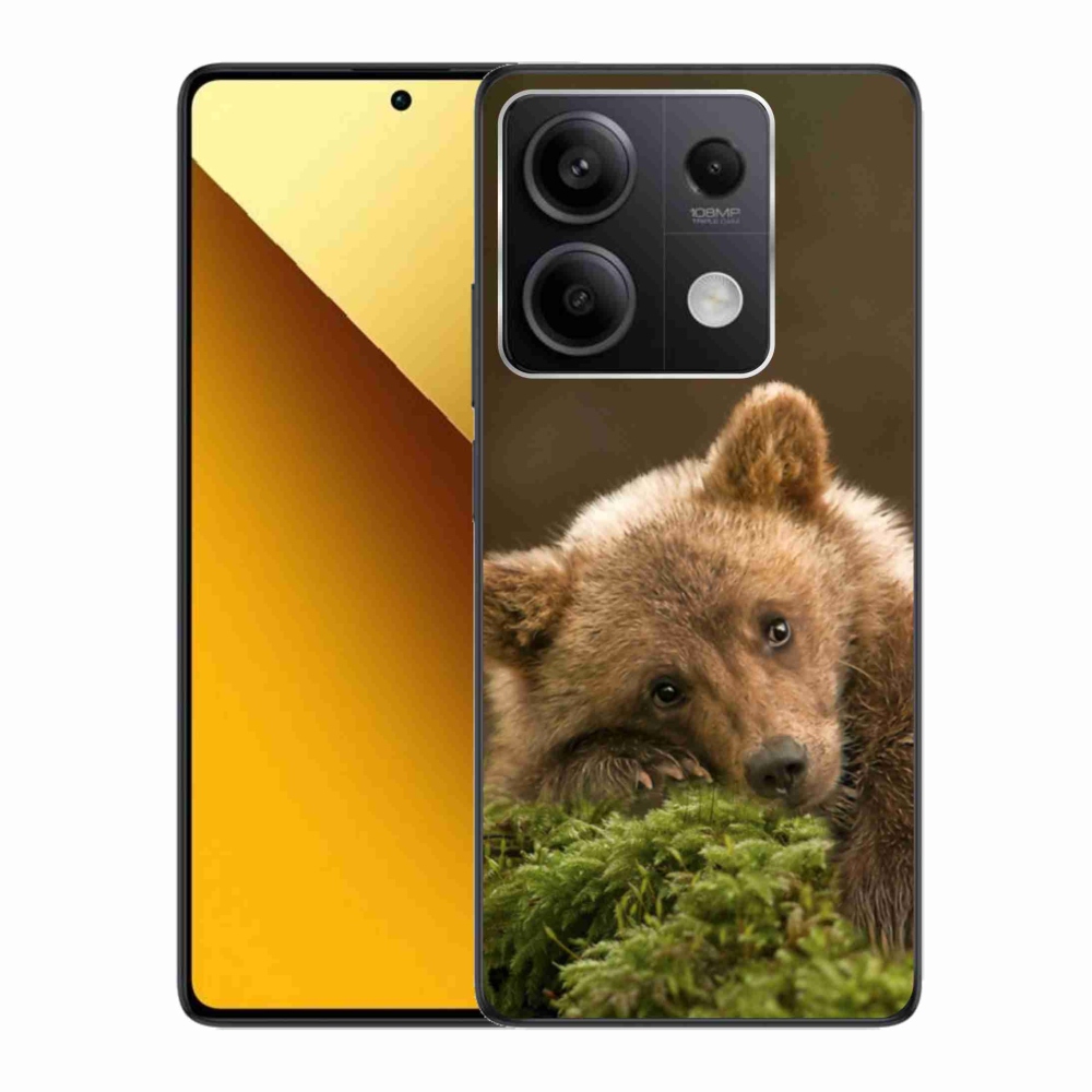 Gél borítás mmCase a Xiaomi Redmi Note 13 5G-hez - medve