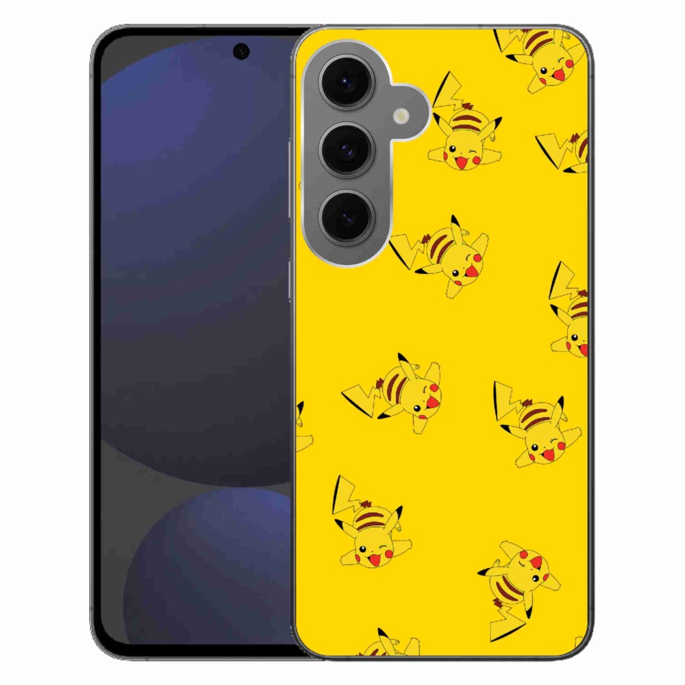 Gél védőhuzat mmCase Samsung Galaxy S24 FE készülékhez - pikachu