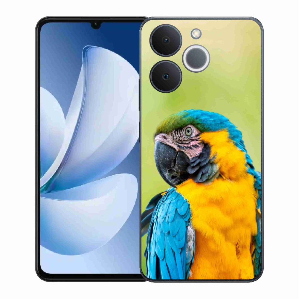 Zselés borítás mmCase a Realme Note 70T-hez - papagáj ara 2