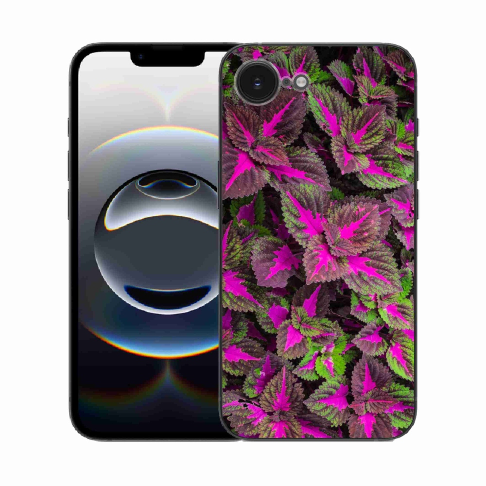 Zselés borítás mmCase iPhone 16e készülékhez - virág 10