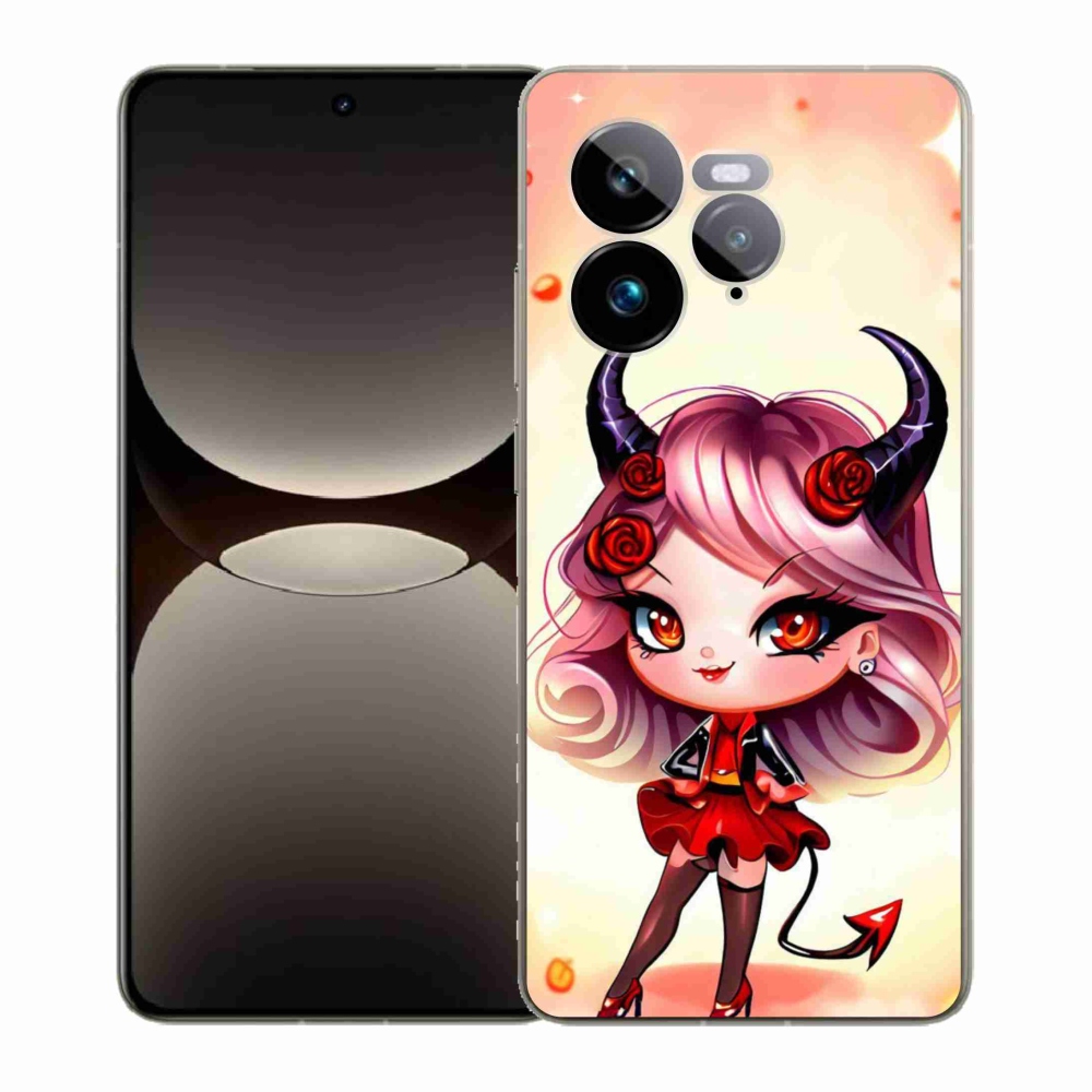 Gél borítás mmCase a Realme GT 7 Pro 5G számára - rajzfilmördög