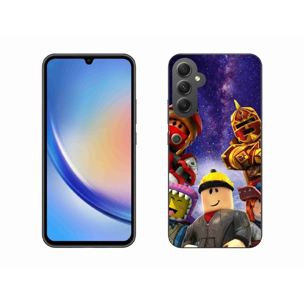 Zselés borítás mmCase Samsung Galaxy A34 5G - roblox 3
