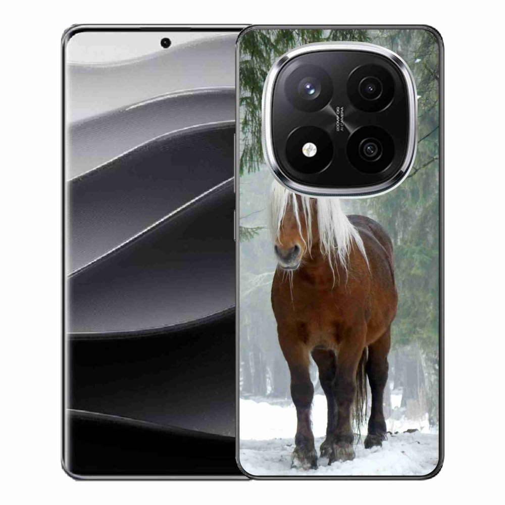 Zselés borítás mmCase a Xiaomi Redmi Note 14 Pro+ 5G - ló az erdőben