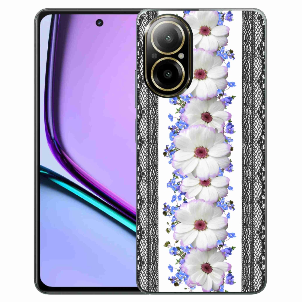 Gél borító mmCase a Realme C67 készülékhez - virágok 8