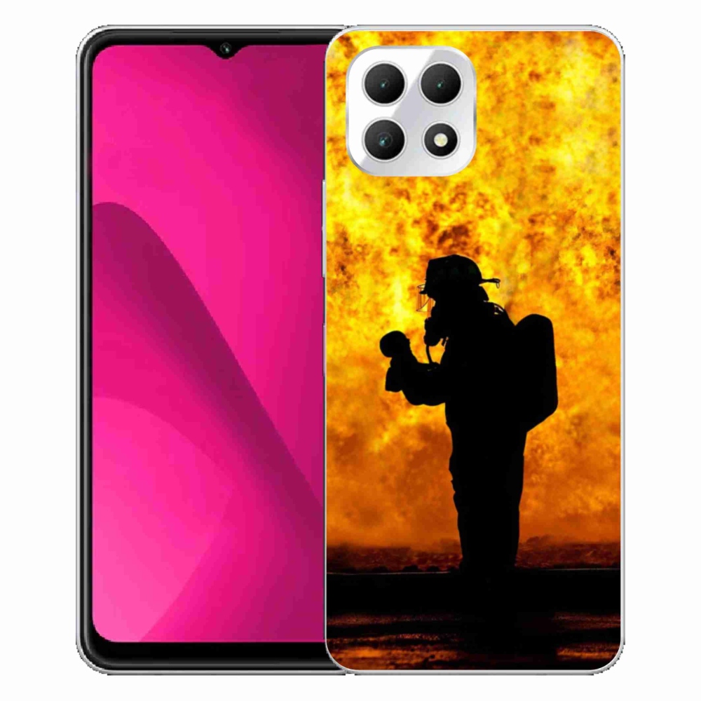 Zselés borítás mmCase a T-Mobile T Phone 2 készülékhez - tűzoltó