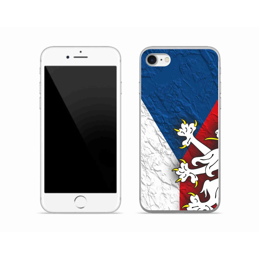 Zselés borítás mmCase iPhone SE (2020) - cseh zászló 1