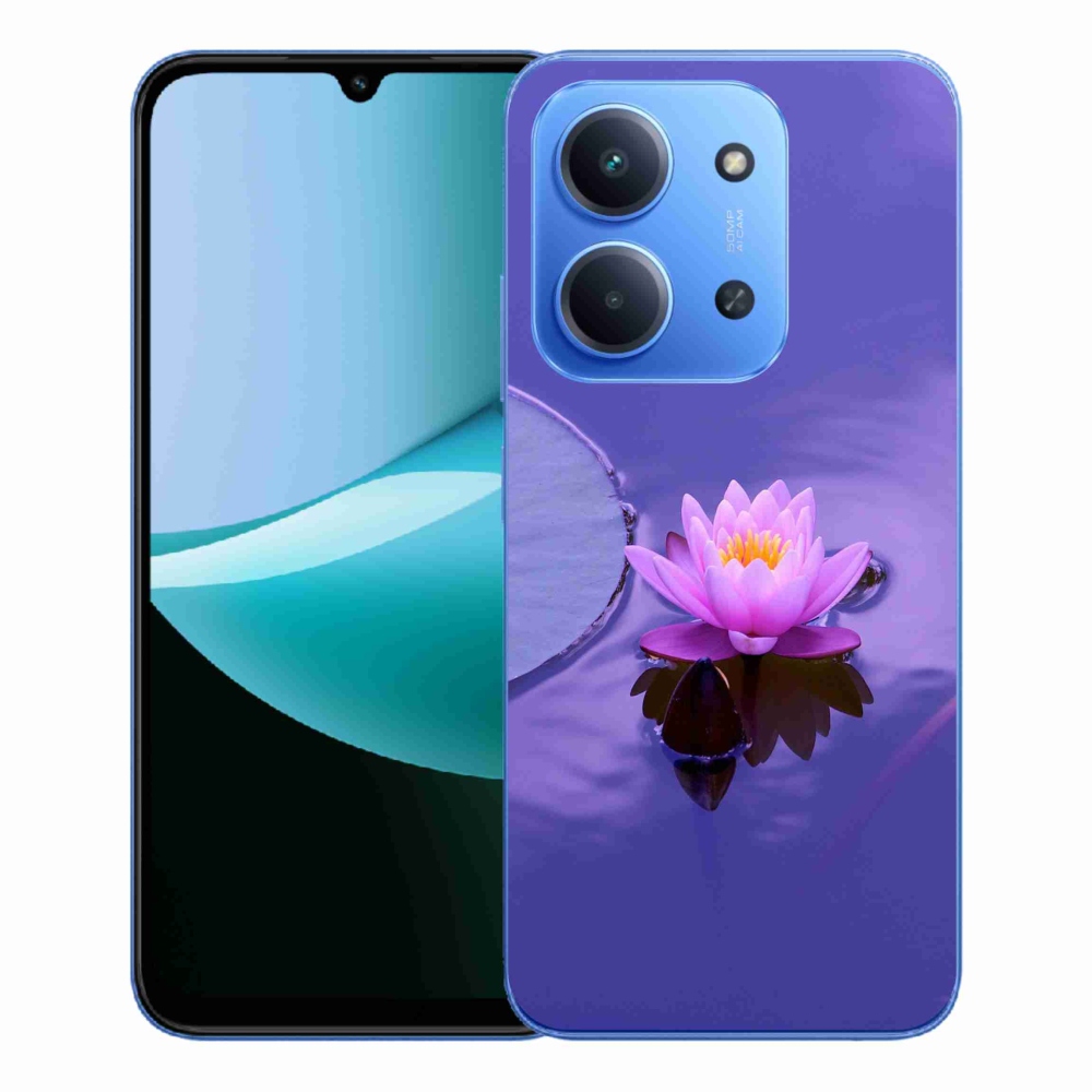 Gél borítás mmCase a Xiaomi Redmi 15C 4G/5G (173mm) - virág a felületen