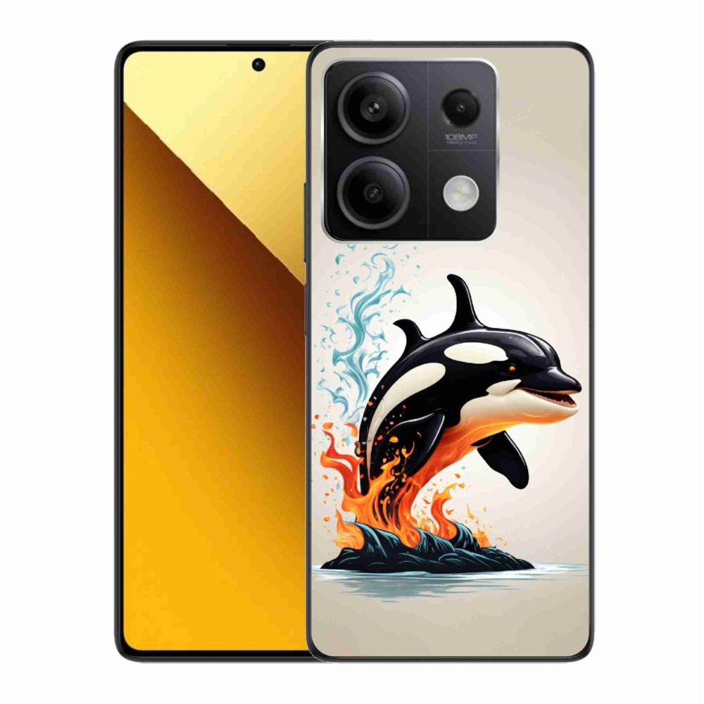 Gél borítás mmCase a Xiaomi Redmi Note 13 5G-hez - írisz