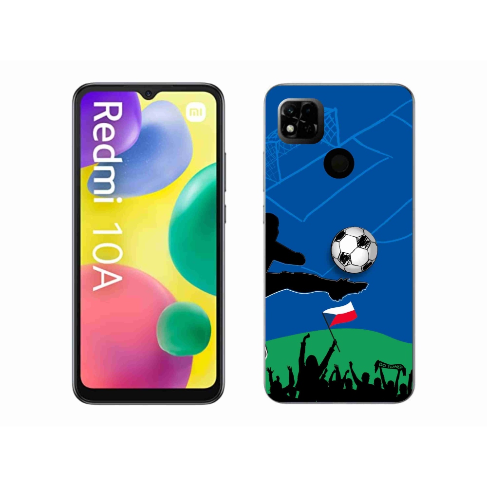 Gél borítás mmCase a Xiaomi Redmi 10A számára - futball rajongóknak