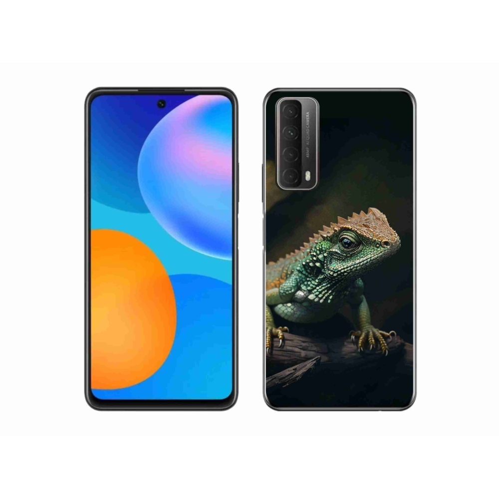 Gél borítás mmCase a Huawei P Smart (2021) - gyík