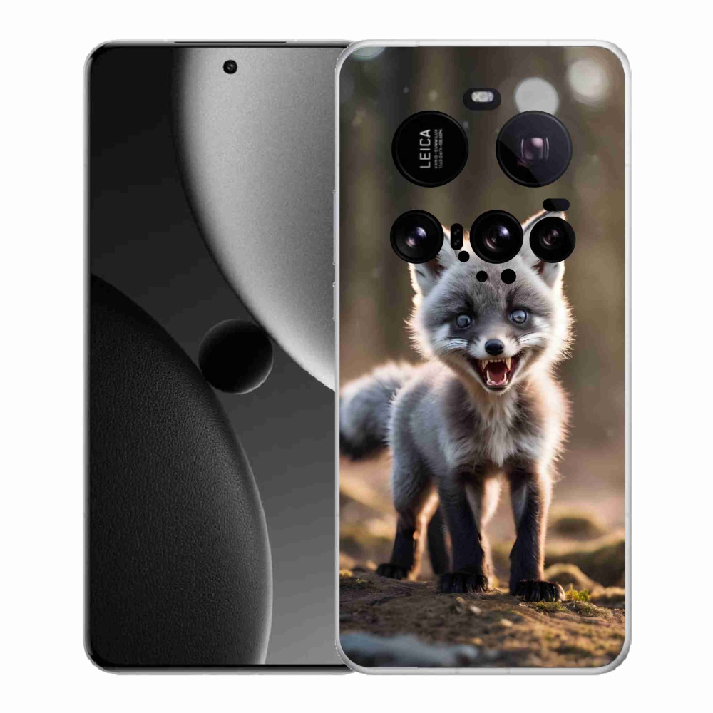 Gél borítás mmCase a Xiaomi 15 Ultra számára - angry fox