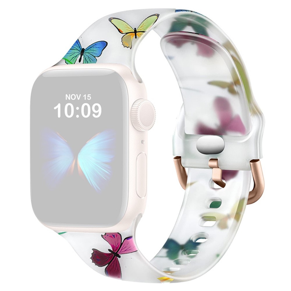 Szilikon pánt Apple Watch Ultra/Ultra 2 49mm/SE/SE 2022/2023 44mm/9/8/7 45mm/6/5/4 44mm/3/2/1 42 mm - A minta