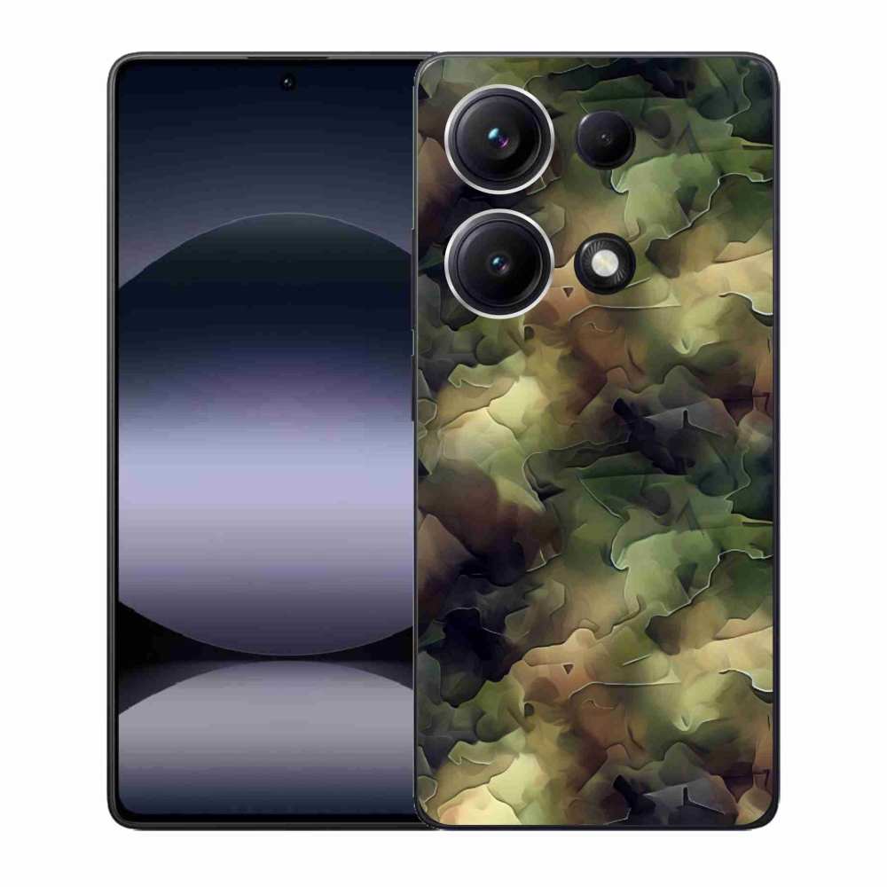 Gél borítás mmCase a Xiaomi Redmi Note 14S-hez - terepszínű minta 10