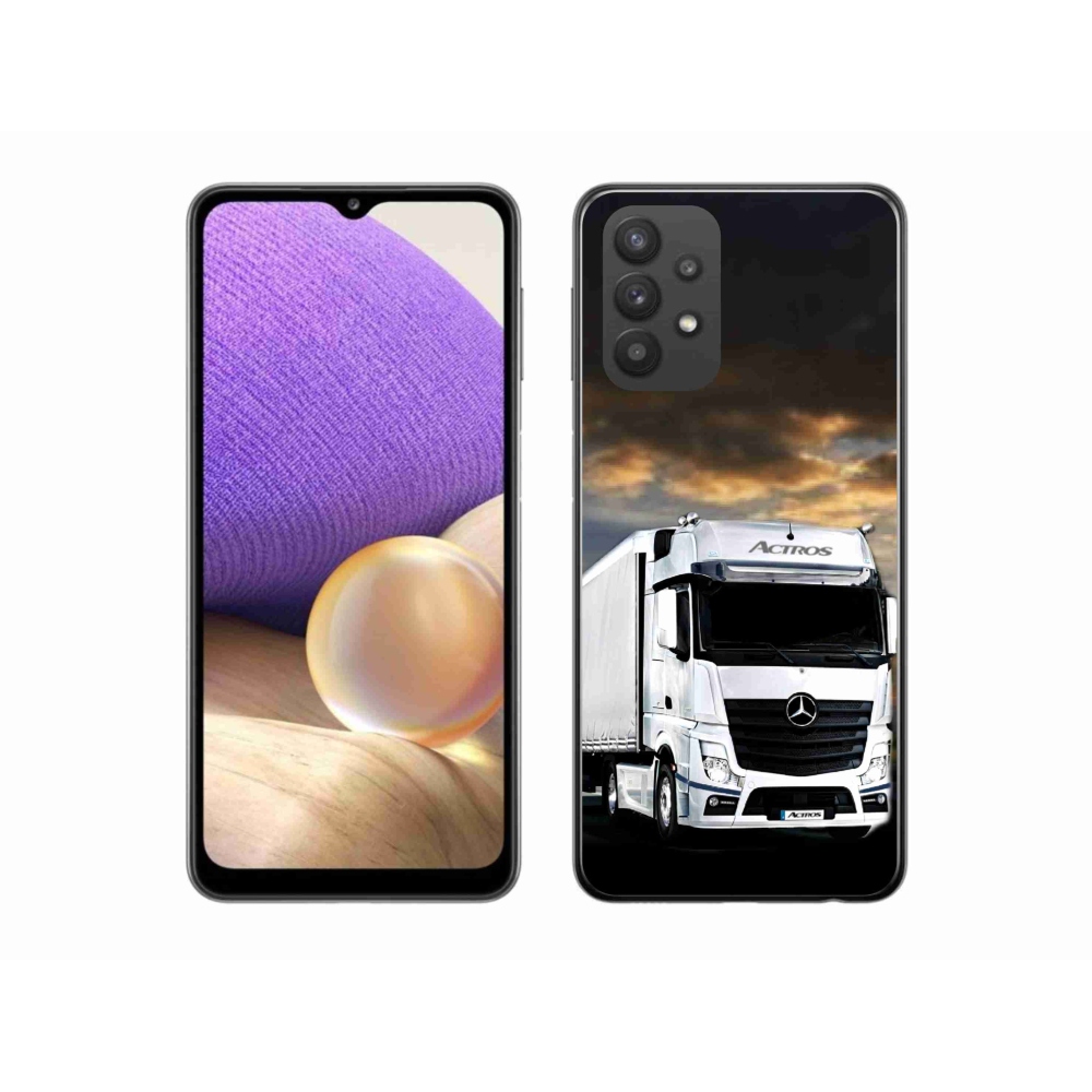 Zselés borítás mmCase Samsung Galaxy A32 5G - teherautóhoz