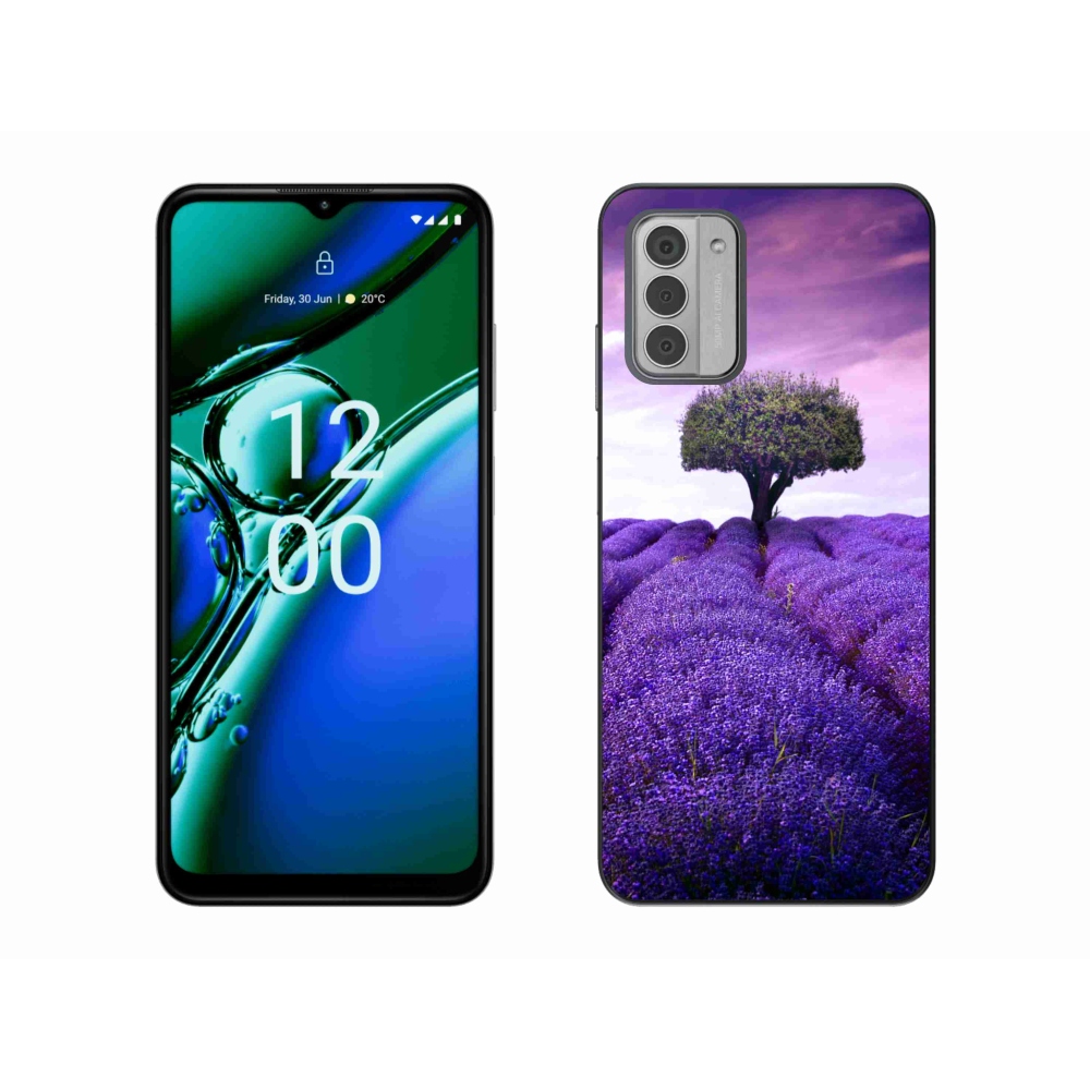 Zselés tok mmCase a Nokia G42 készülékhez - levendula rét