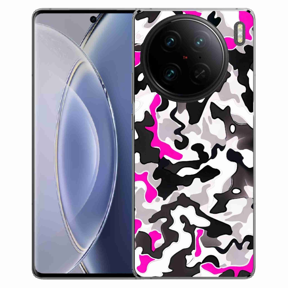 Zselés borítás mmCase a Vivo X90 Pro készülékhez - álcázó minta 5