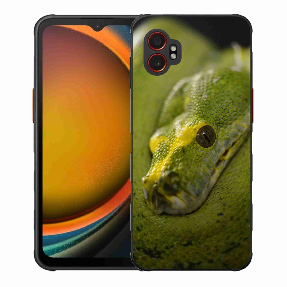 Zselés borítás mmCase a Samsung Galaxy Xcover 7 Pro készülékhez - kígyó 2
