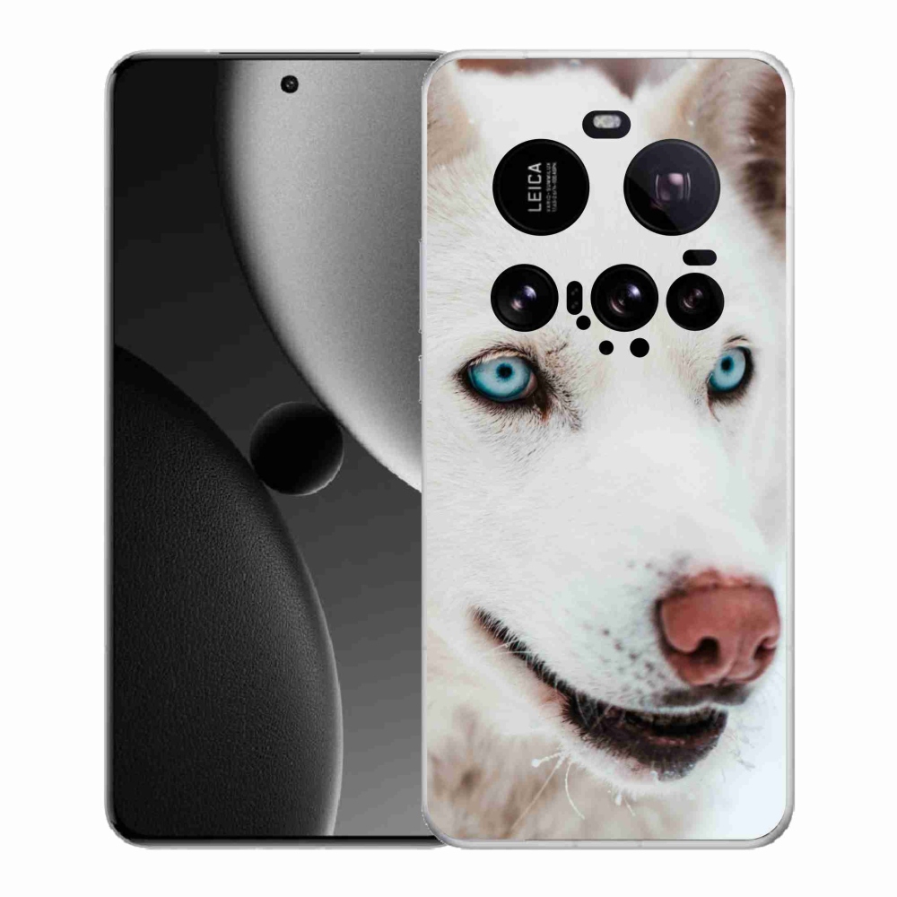 Gél borítás mmCase a Xiaomi 15 Ultra számára - kutyaszemmel nézve