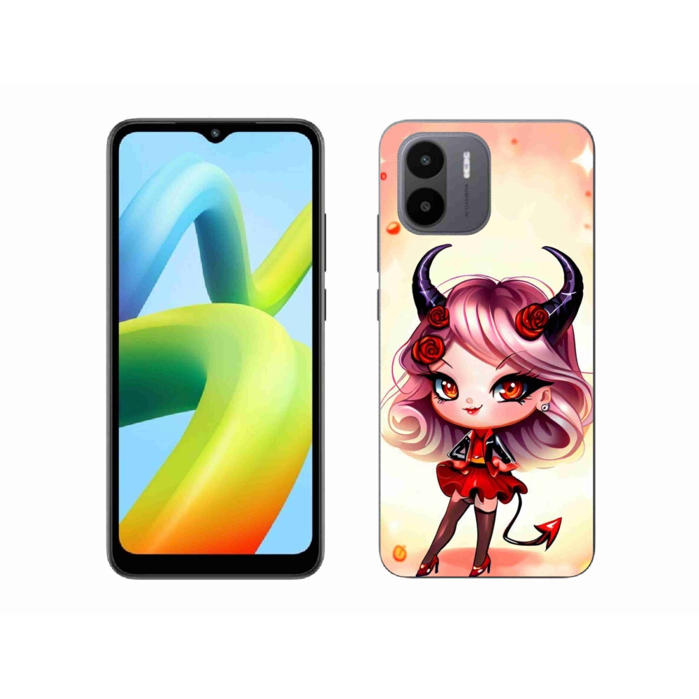 Gél borítás mmCase a Xiaomi Redmi A1/Redmi A2 - rajzfilm ördöghöz