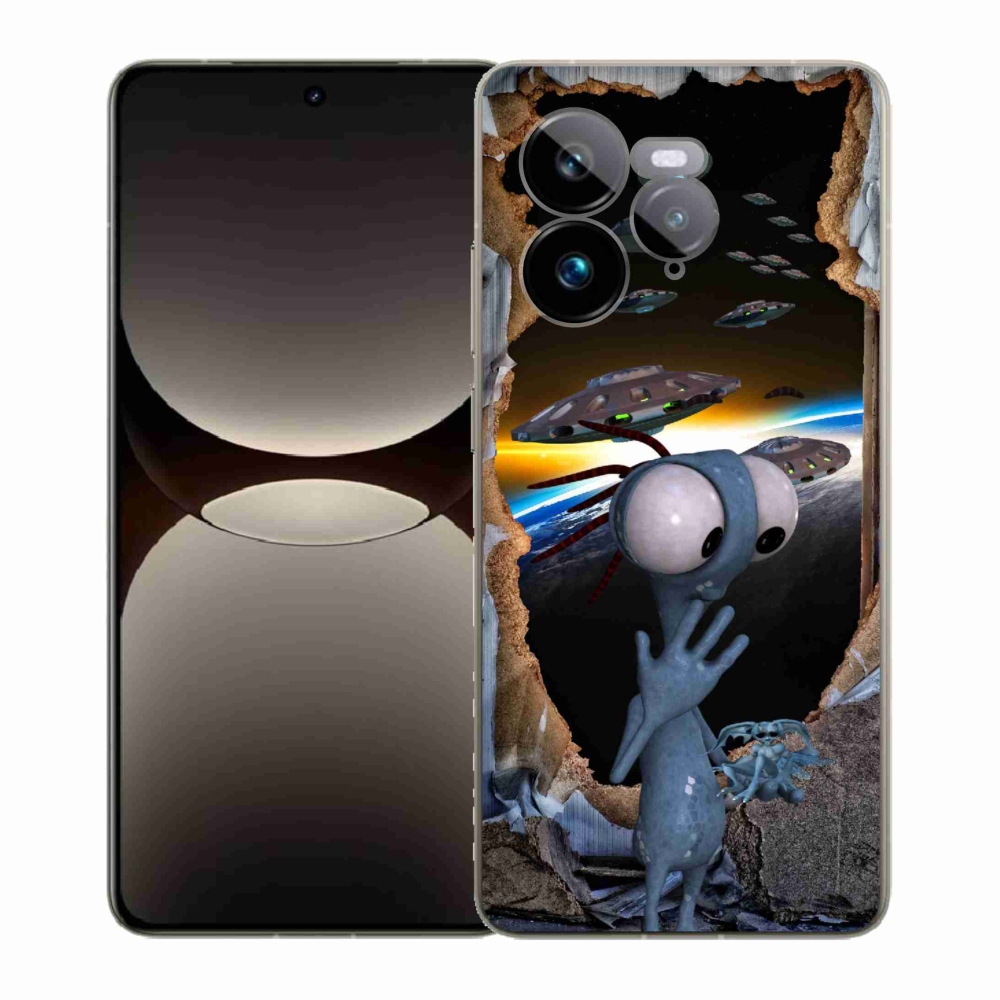 Gél borítás mmCase a Realme GT 7 Pro 5G számára - idegen