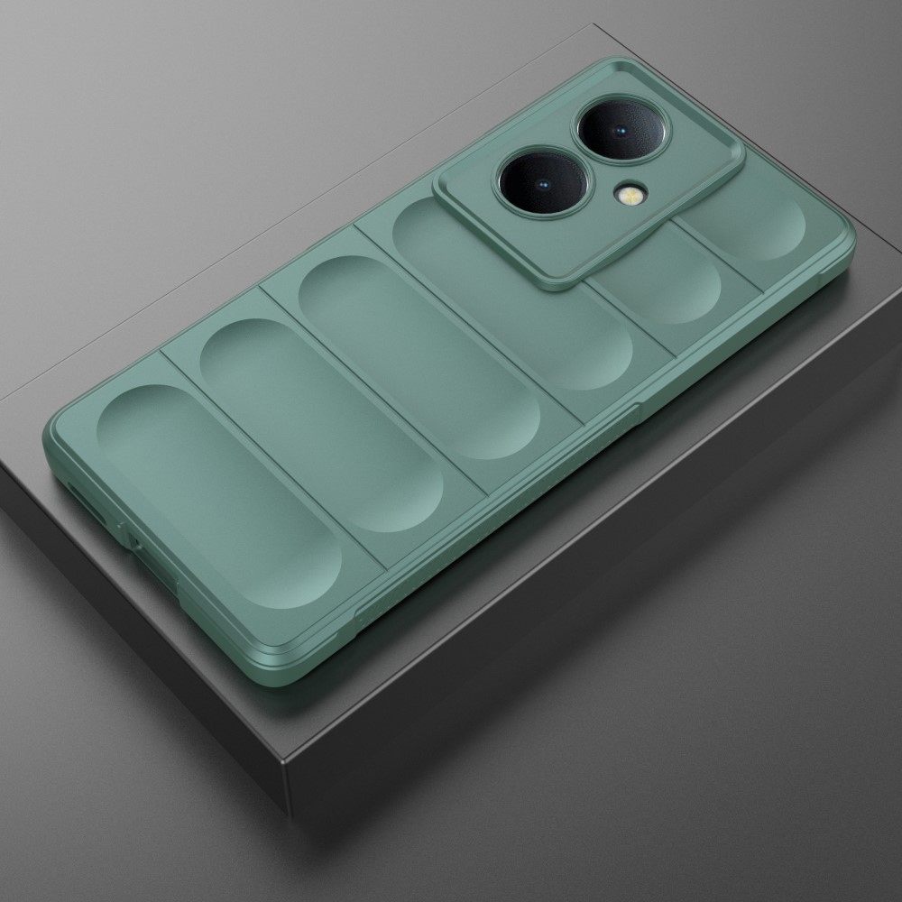 Rugg tartós zselés tok a Vivo V29 Lite 5G-hez - zöld