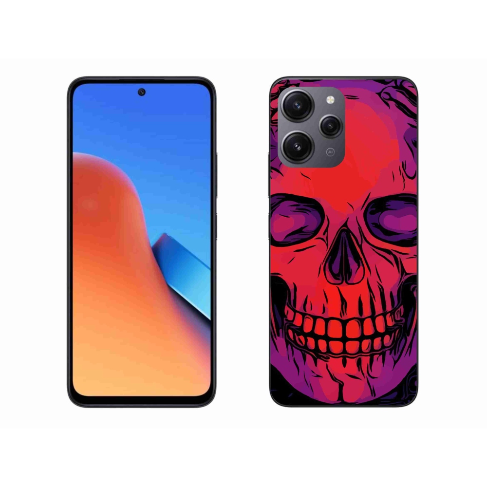 Gél tok mmCase a Xiaomi Redmi 12 - koponya számára