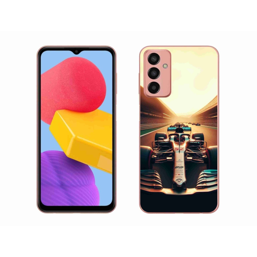 Zselés borítás mmCase Samsung Galaxy M13 készülékhez - formula 1