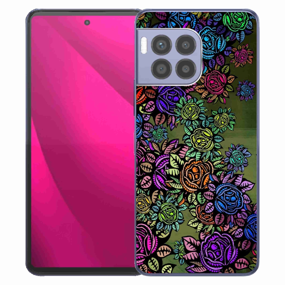 Zselés borítás mmCase a T-Mobile T Phone 2 Pro készülékhez - Virágok 6