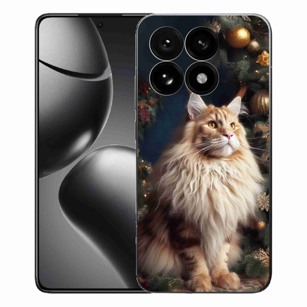 Gél borítás mmCase a Xiaomi 15T-hez - macska a fánál