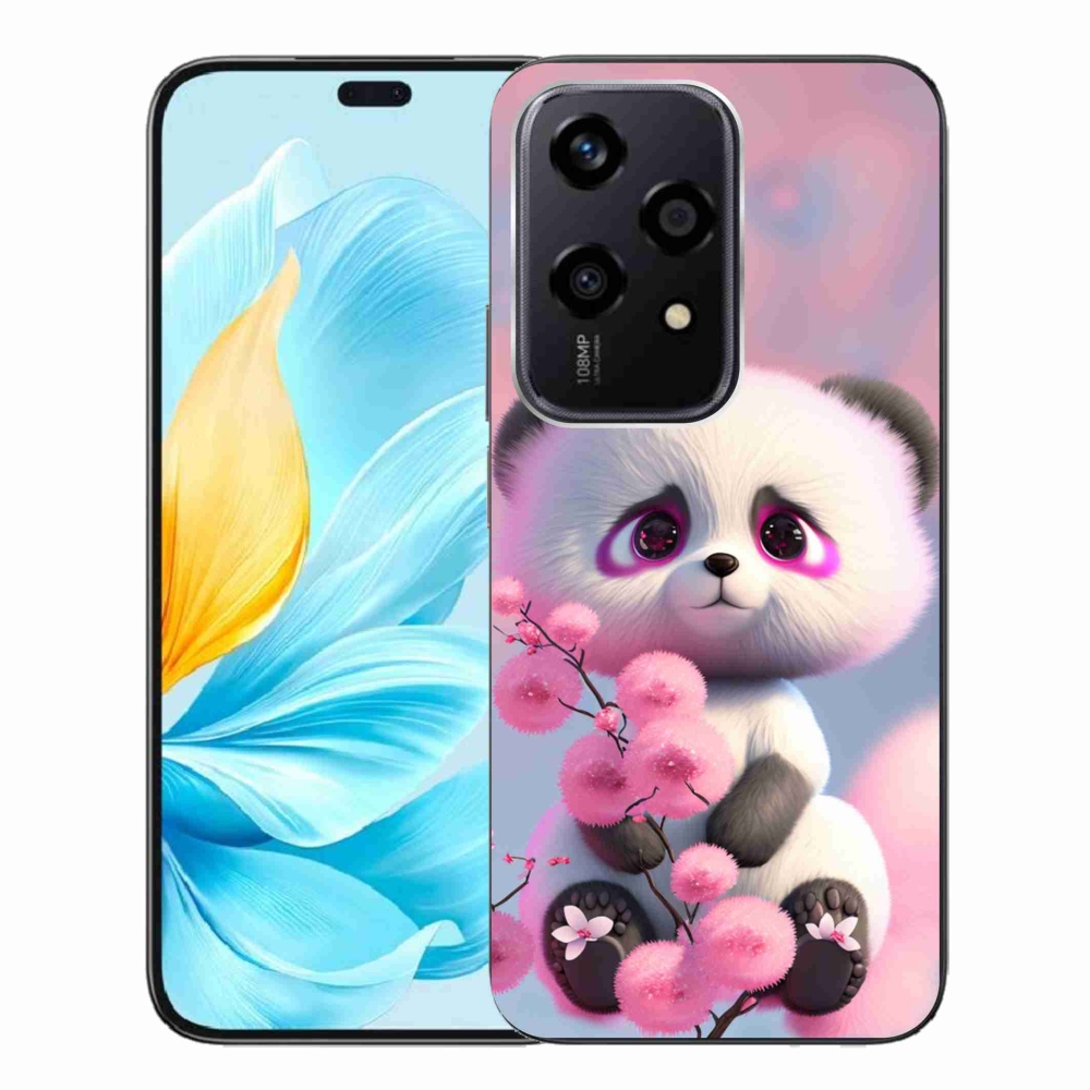 Gél borító mmCase a Honor 200 Lite 5G számára - aranyos panda 1