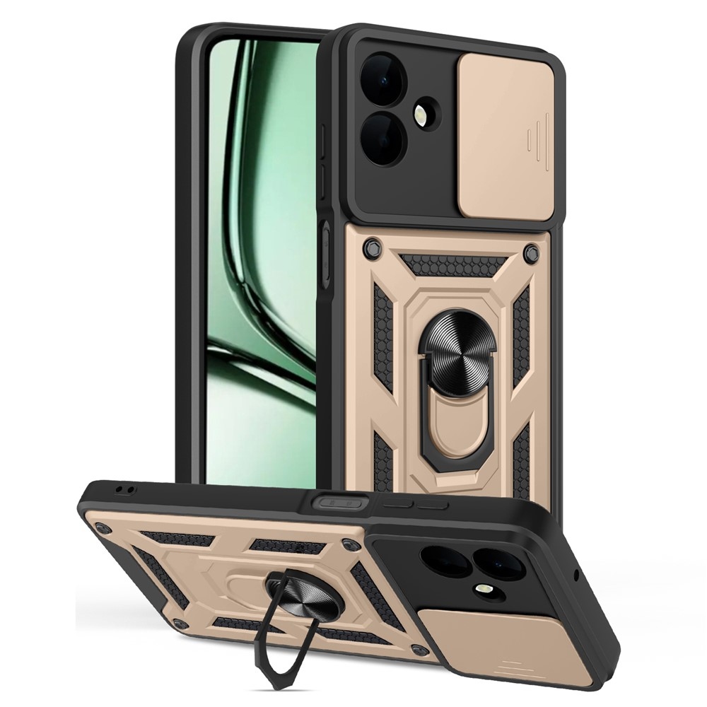 Csúszásálló borítás Samsung Galaxy A07 4G készülékhez - arany színű